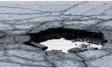 How to check your tyres after hitting a pothole