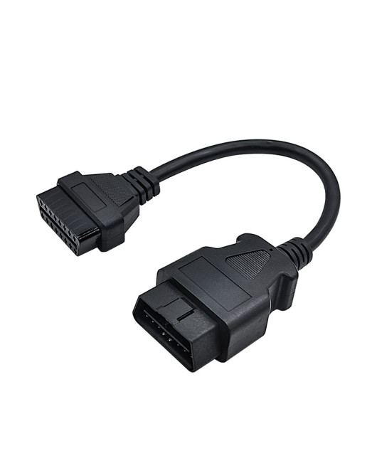 EtechDiag OBD2 16 Pin Male to Female Extension Cable 30cm