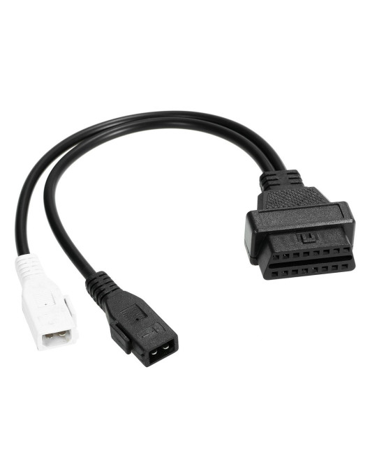 OBD2 16 Pin Female to 2 and 2 Socket Adapter for old VW group