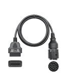 EtechDiag BMW Motorrad OBD2 16 to 10 Pin Motorcycle Adapter Cable