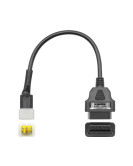 EtechDiag Delphi OBD2 16 to 6 Pin Motorcycle Adapter Cable