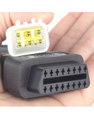 EtechDiag Delphi OBD2 16 to 6 Pin Motorcycle Adapter Cable