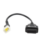 EtechDiag Delphi OBD2 16 to 6 Pin Motorcycle Adapter Cable