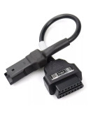 EtechDiag Ducati OBD2 16 to 4 Pin Motorcycle Adapter Cable