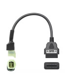 EtechDiag Honda OBD2 16 to 4 Pin Motorcycle Adapter Cable