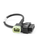 EtechDiag Kawasaki OBD2 16 to 6 Pin Motorcycle Adapter Cable