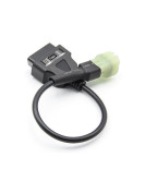 EtechDiag Kawasaki OBD2 16 to 6 Pin Motorcycle Adapter Cable