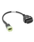 EtechDiag KTM OBD2 16 to 6 Pin Motorcycle Adapter Cable