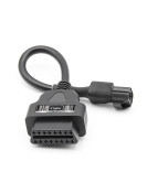 EtechDiag KYMCO OBD2 16 to 3 Pin Motorcycle Adapter Cable