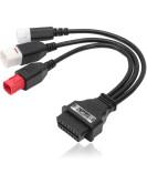 EtechDiag Yamaha OBD2 16 to 3 4 6 Pin Motorcycle Adapter Cable