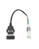 EtechDiag ECU K CAN Line Jumper to OBD2 16 pin Female Cable