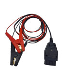 EtechDiag OBD2 Portable ECU Memory Saver Cable with Alligator Clips