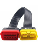 EtechDiag OBD2 16 Pin Male to Female Extension Flat 40cm