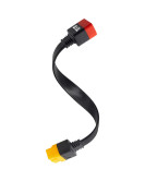 EtechDiag OBD2 16 Pin Male to Female Extension Flat 40cm