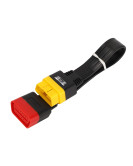 EtechDiag OBD2 16 Pin Male to Female Extension Flat 40cm