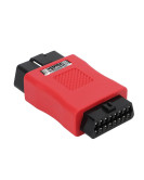 EtechDiag Red Heavy Duty OBD2 16 Pin Male to Female Diagnostic Plug