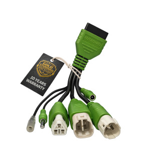 Autroniq AC012 Yamaha OBD2 16-Pin to 6 different Pins Motorcycle Diagnostic Cable Adaptor