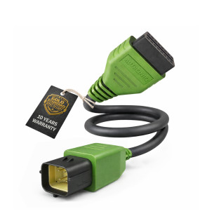 Autroniq AC013 Husqvarna OBD2 16-Pin to 6-Pin Motorcycle Diagnostic Cable Adaptor