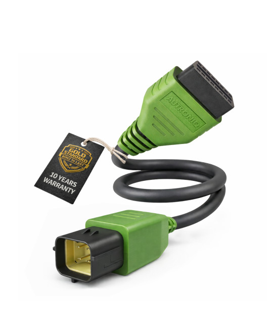 Autroniq AC013 Husqvarna OBD2 16-Pin to 6-Pin Motorcycle Diagnostic Cable Adaptor