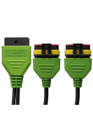 Autroniq AC014 Benelli OBD2 16-Pin to two 6-Pin Motorcycle Diagnostic Cable Adaptor