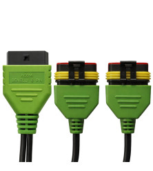 Autroniq AC014 Benelli OBD2 16-Pin to two 6-Pin Motorcycle Diagnostic Cable Adaptor
