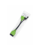 Autroniq AC018 Vespa OBD2 16-Pin to 5-Pin Male 5-Pin Female Motorcycle Diagnostic Cable Adaptor