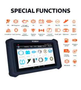 EtechDiag 8" PRO Full Diagnostic Coding and Programming Tool