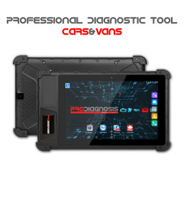 Pro Diagnosis 8" Cars &amp; Vans Professional Full System Diagnosis