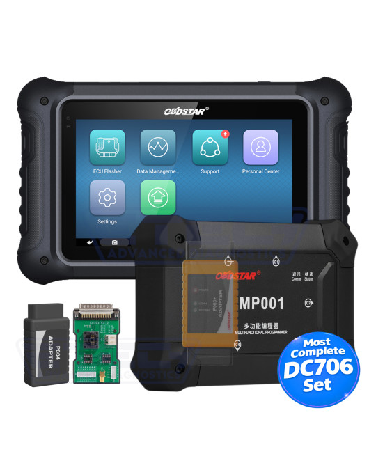 OBDSTAR DC706 Full Version MP001 ECU TCM and Body Control Module Cloning Tool by OBD or BENCH