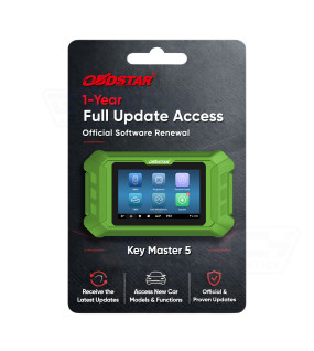 OBDSTAR Update for Key Master 5 One Year Software Subscription License Renewal Moto Immo
