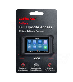 OBDSTAR Update for MK70 One Year Software Subscription License Renewal Moto Key Programmer