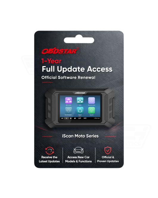 OBDSTAR Update for iScan motorcycle Series One Year Software Subscription Renewal