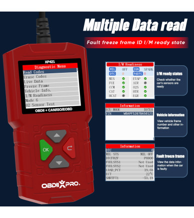 Maxidiagnosis EURO5 All Motorcycles OBD2 Engine Diagnostic Tool Scanner