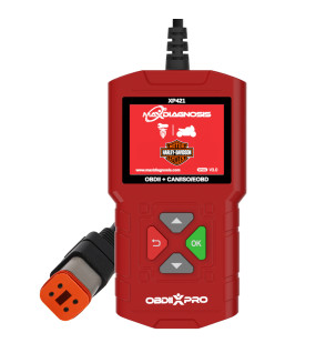 Maxidiagnosis OBDIIXPRO Harley Davidson 4 Pin Diagnostic Engine Scanner Tool