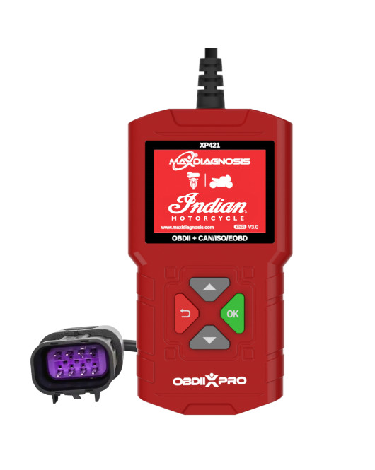 Maxidiagnosis OBDIIXPRO Indian 8 Pin Diagnostic Engine Scanner Tool