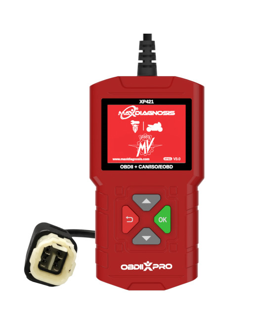 Maxidiagnosis OBDIIXPRO MV Agusta 4 Pin Diagnostic Engine Scanner Tool
