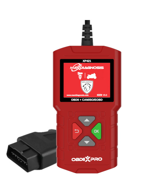Maxidiagnosis OBDIIXPRO Peugeot 16 Pin Diagnostic Engine Scanner Tool