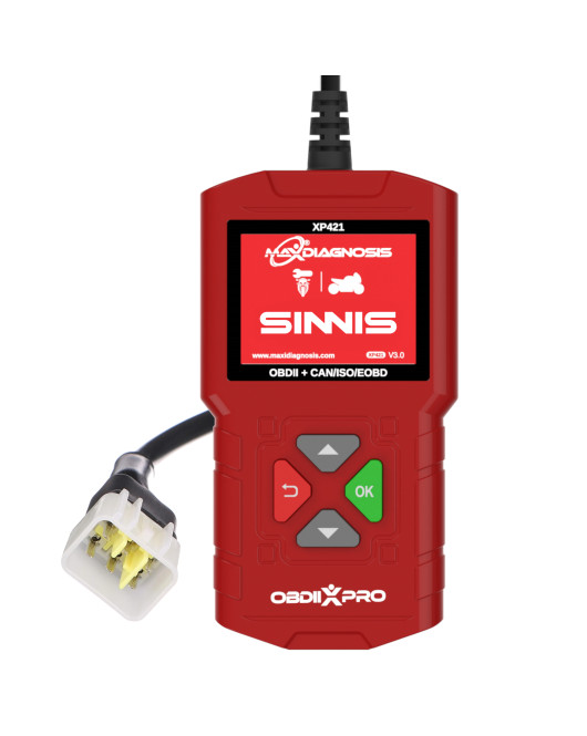 Maxidiagnosis OBDIIXPRO Sinnis 6 Pin Diagnostic Engine Scanner Tool